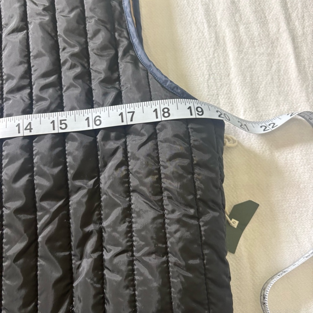 Mutual Weave Quilted Puffer Vest Mens Green Zip Lightweight Outdoor Casual S - Picture 6 of 9